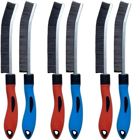 Crevice Cleaning Brush，Hard-Bristled Brush，Multifunctional Gap Brushes Tool by Lazzineer