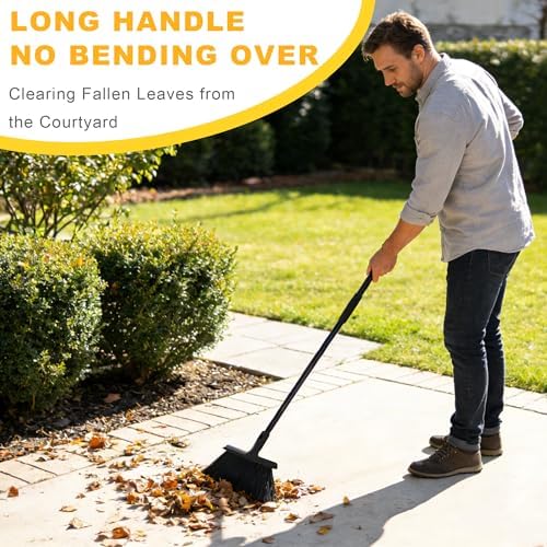 Large Angle Brooms Indoor Outdoor Broom - Image 2