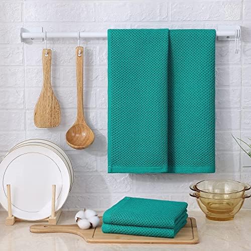 Kitinjoy 100% Cotton Waffle 8-Pack Kitchen Towels - Image 6