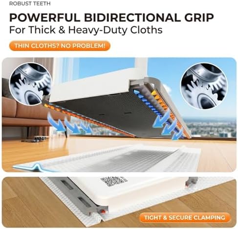 2-in-1 Hands Free Flat Mop, Dust Mop - Image 4