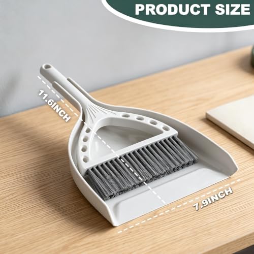 Mini Broom and Dustpan Set Small Hand Broom - Image 4