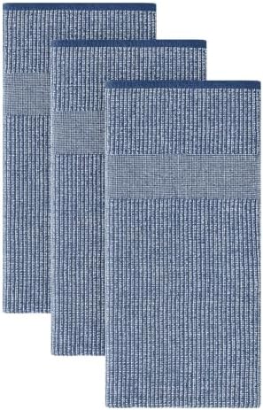 Homaxy 380 GSM Cotton Premium Kitchen Towels 3 Pack by Homaxy