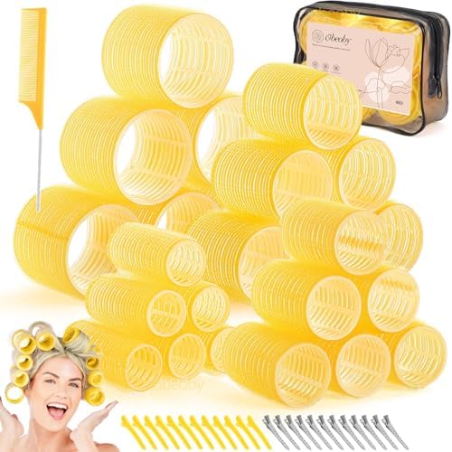 obeoby 4 Sizes Hair Rollers Curlers Set by obeobyhairaccessories