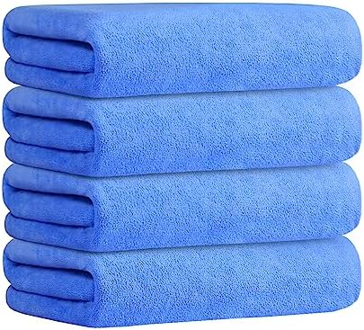 JML Microfiber Bath Towels, 4 Pack by JML