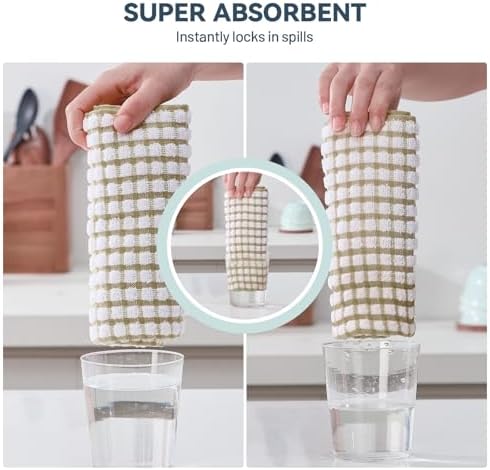 Egles 12 Packs Kitchen Dishcloths - Image 3