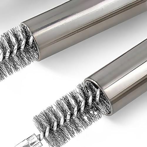 5Pcs 9/16" Stainless Steel Wire Bore Brush - Image 4