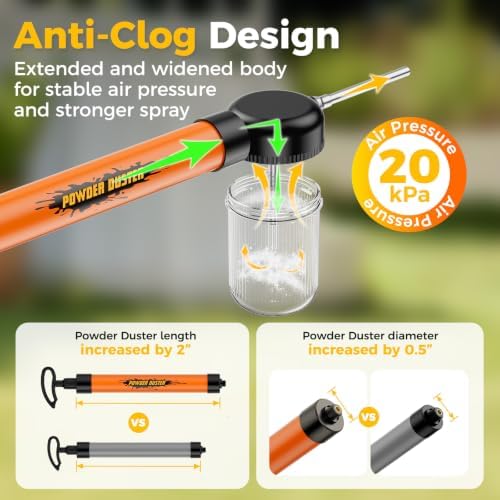 Diatomaceous Earth Powder Duster Applicator Sprayer - Image 4