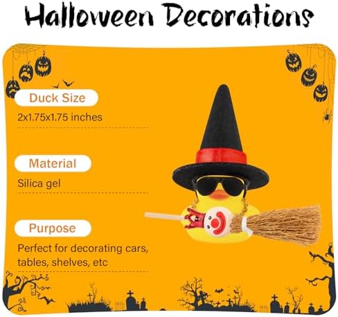wonuu Halloween Decoration Rubber Duck - Image 3
