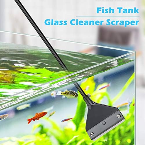 Pronetcus Algae Scraper for Glass Aquariums, Fish Tank Cleaner, Aquarium Algae - Image 2