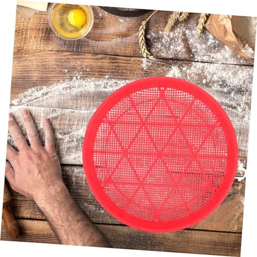 Ciieeo 2pcs Plastic Screen Mesh Dustpan Drying Dustpan Grains Plastic Sieve - Image 7