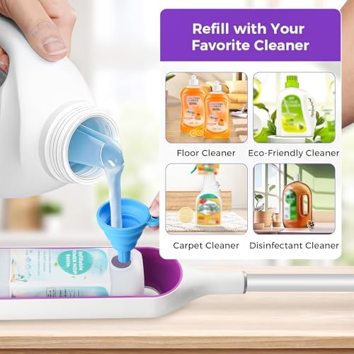 Leak-Proof Refillable Bottle for Swiffer® Power Mop™, 720ML / 24 FL.OZ - Image 2