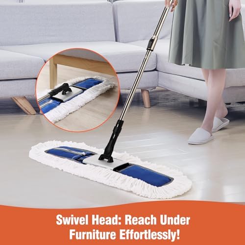 CLEANHOME 24" Heavy-Duty Commercial Dust Mop - Image 6