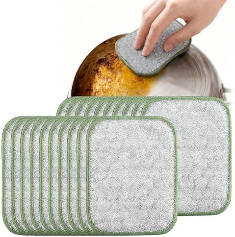 2026 New Multipurpose Wire Dishwashing Rags, Double Layer Metal Scrubbing Pads by Awonderfulcreation