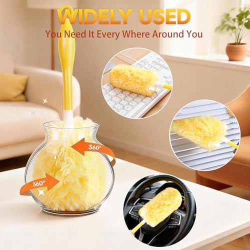 Duster Refills Compatible with Swiffer Duster Handles, 1 Handle - Image 4