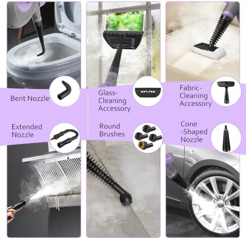 Phueut Pressurized Handheld Multi-Surface Natural Steam Cleaner - Image 5
