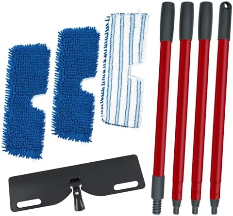 Microfiber Mops for Floor Cleaning, Flat Mop by DLAIMI