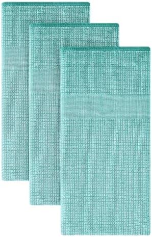 Homaxy 380 GSM Cotton Premium Kitchen Towels 3 Pack by Homaxy