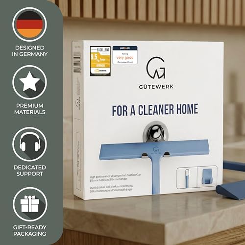 GÜTEWERK Silicone Shower Squeegee - Image 5