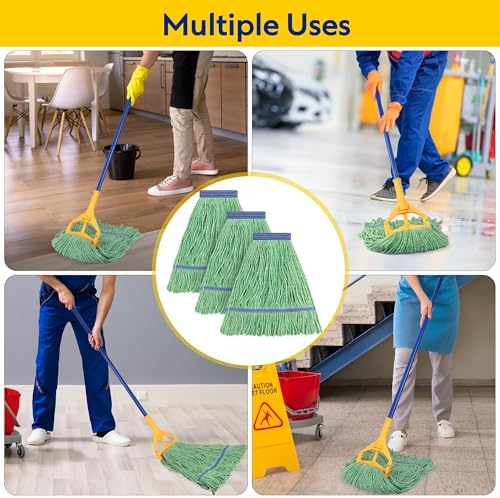 Matthew Cleaning Heavy Duty Mop Head Commercial Replacement - Image 4