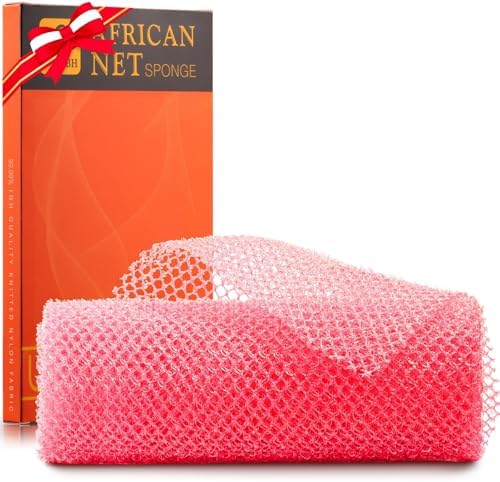 UJFQBH African Net Sponge African Net Long Net Bath Sponge Exfoliating Shower by BuyNow