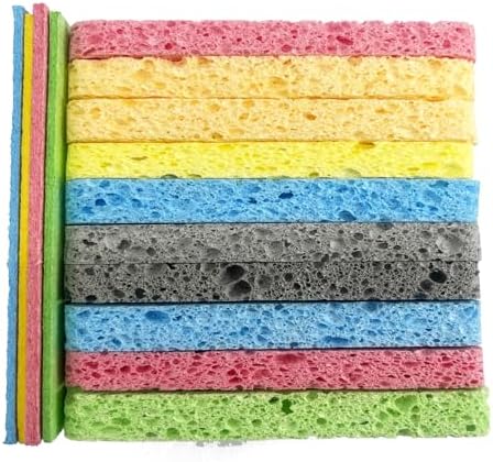 12PCS Cleaning Sponge, Kitchen DishSponge, Cleaning Scrub Sponge by Unknown