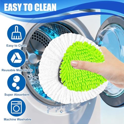 Mop Head Replacement for O Cedar, Spin Mop Replacement Head for Easywring 1 - Image 5