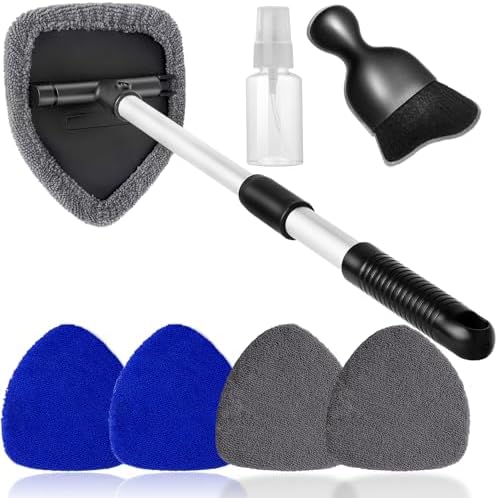 Qydipclin 7pcs Windshield Cleaner Tool Car Interior Window Cleaning Kit - Image 7