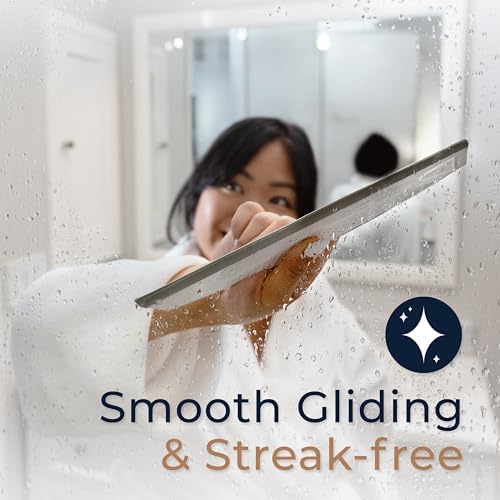 Zadro Silicone Squeegee with Hanging Hook Water Blade - Image 4