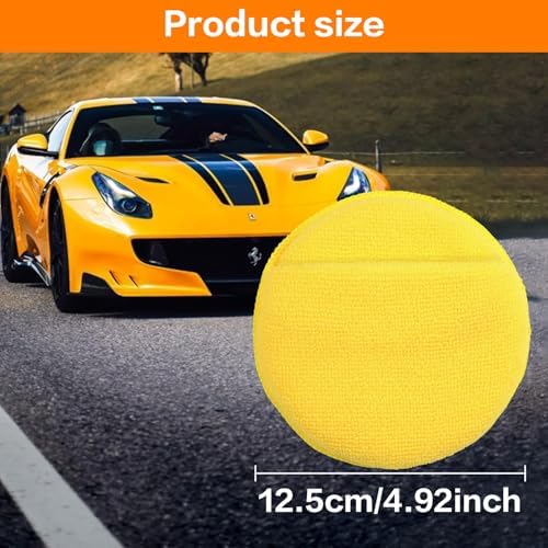 FONAROLL Microfiber Wax Applicator Pads, Car Wax Applicator - Image 4