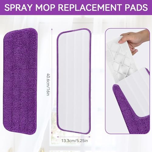 8 Pack Spray Mop Refills Compatible - Image 2