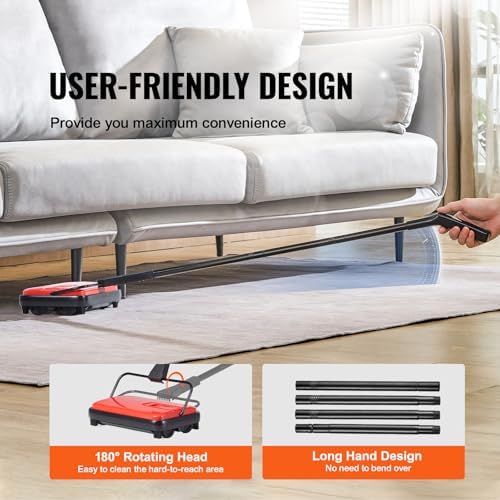 VEVOR Carpet Sweeper Manual, Floor Sweeper - Image 5