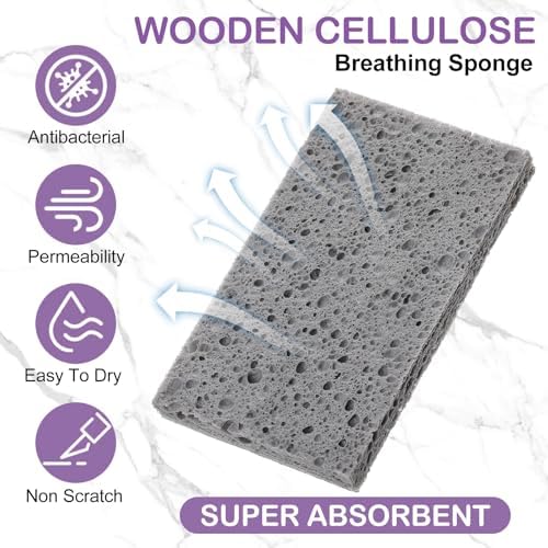 Zhengmy 504 Pcs Sponges Bulk Sponges Kitchen Compressed Sponge - Image 3