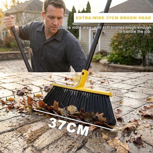 Large Angle Brooms Indoor Outdoor Broom - Image 4