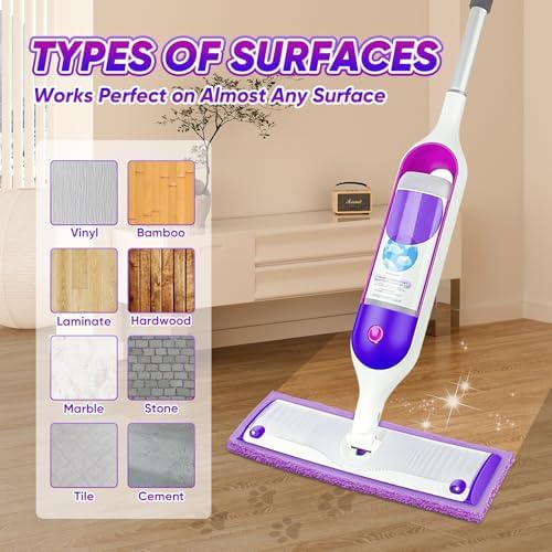 GLIMGLINT Reusable Microfiber Mop Pads Compatible - Image 7