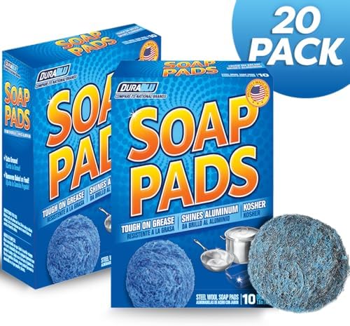SCRUBIT 20 PK Steel Wool Soap Pads - Image 3