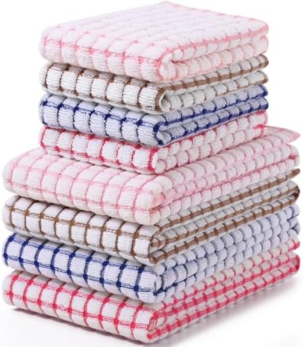 Homaxy Kitchen Towels and Dishcloths Set by Homaxy
