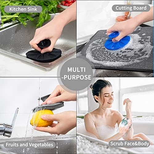 Silicone Dish Scrubber, Non-Scratch Scrub Spong - Image 6