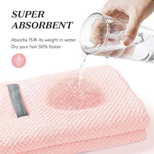 YFONG Large Microfiber Hair Towel Wrap - Image 6