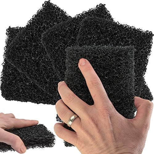 Restaurant-Grade Griddle Cleaning Pads 5 Pack. Use on Metal Grills, Cast Iron by FoodRestaurantSupplies