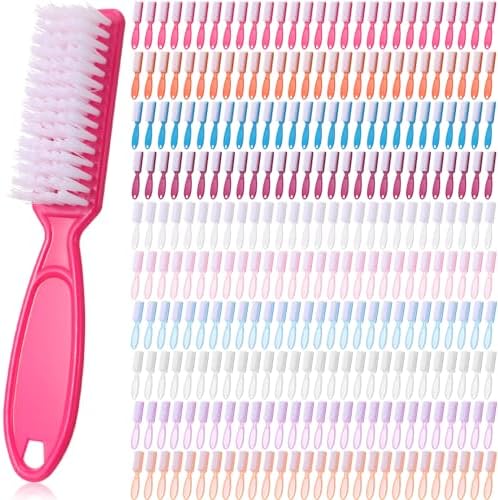 Patelai 100 Pieces Handle Grip Nail Brush Bulk by Patelai