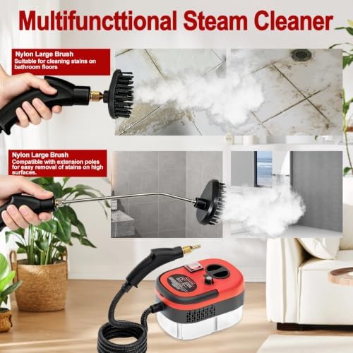 Steam Cleaner, Portable Pressurized Steamer - Image 5