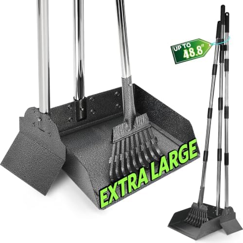 T2Y Pooper Scooper for Large Dogs, Rake & Spade & Extra Large Tray Set by T2Y