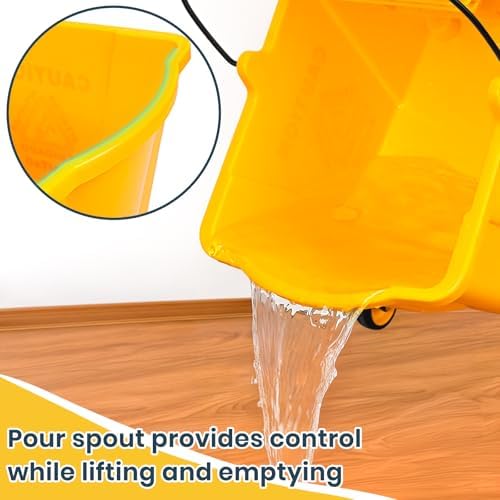 35 Qt Commercial Mop Bucket - Image 5