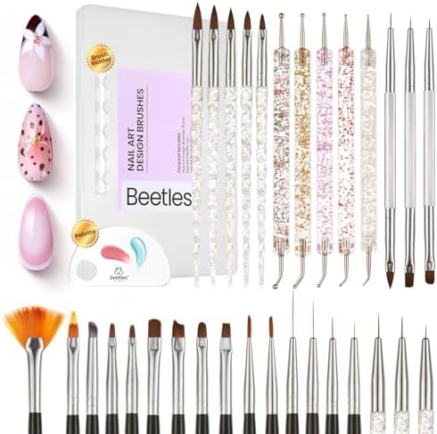 Beetles Nail Art Brushes 31pcs by beetlesGelPolish