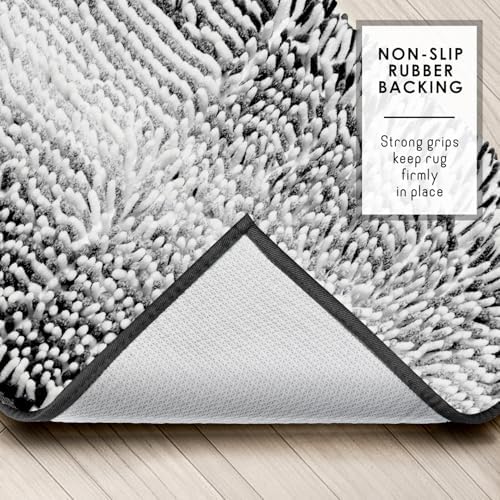 Hearth & Harbor Bathroom Rugs, Chenille Bath Mat - Image 4