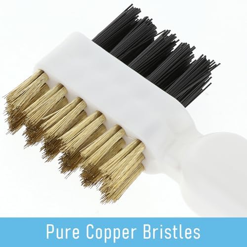Kitchen Cleaning Scrub Brush Deep Gas Stove Brass Wire Brush - Image 4
