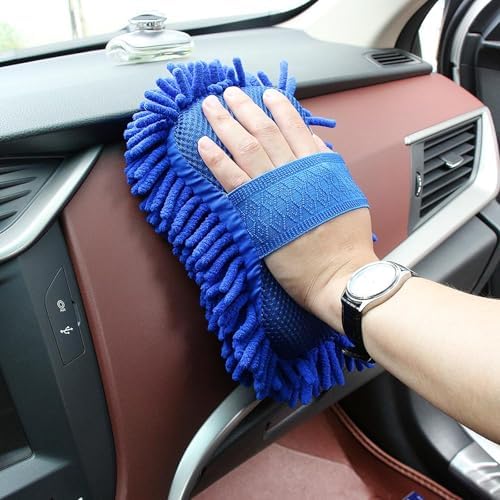 Microfiber Car Wash Sponge, Scratch-Free Vehicle Washing Mitt - Image 6