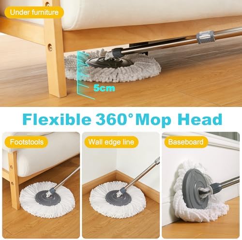 JOYMOOP Spin Mop and Bucket Set - Image 4
