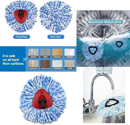 12 Pack Spin Mop Replacement Heads Compatible - Image 5