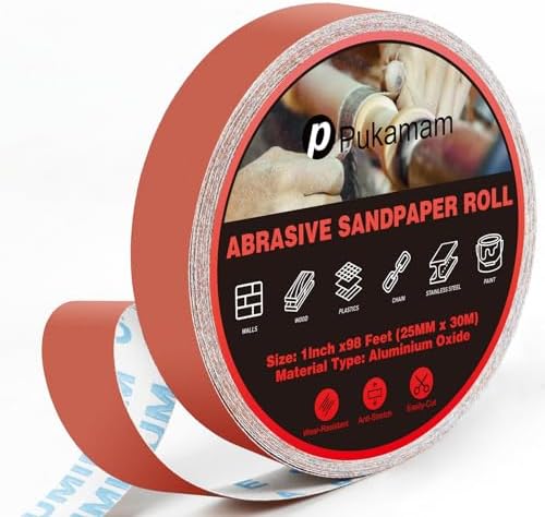 Emery Cloth Roll 600 Grit 1" x 98' by Pukamam